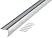 M-D Building Products 67215 Smooth 1-1/8-Inch by 1-1/8-Inch by 96-Inch Stair Nosing, Polished Aluminum