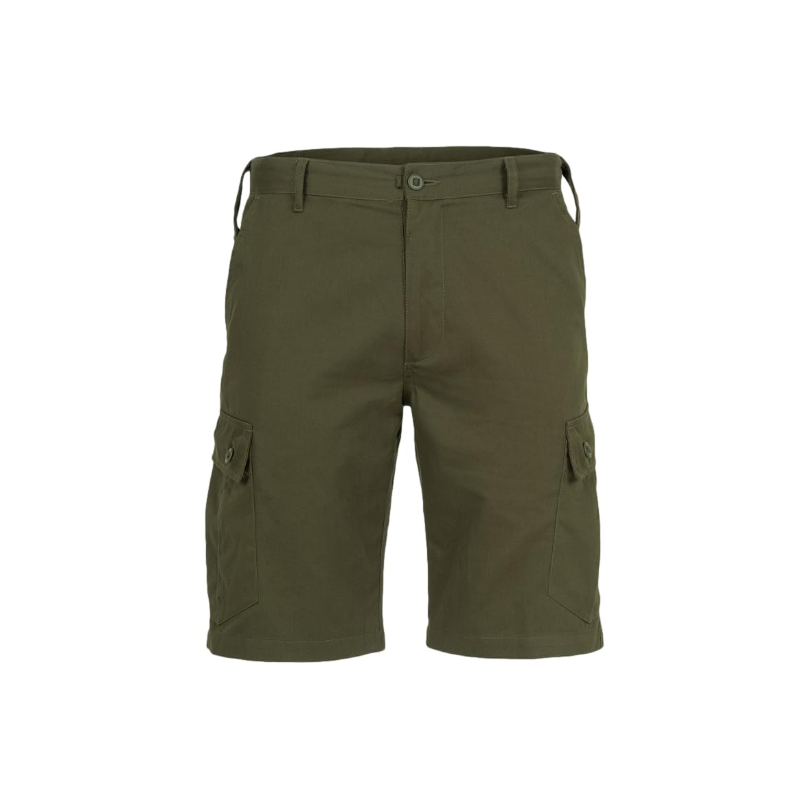 Highlander Men's Olive Green Elite Combat Shorts – - Durable Tactical Shorts For Hot Weather Work, Outdoor, Everyday Use (Uk, Waist, 36, Regular, Regular)
