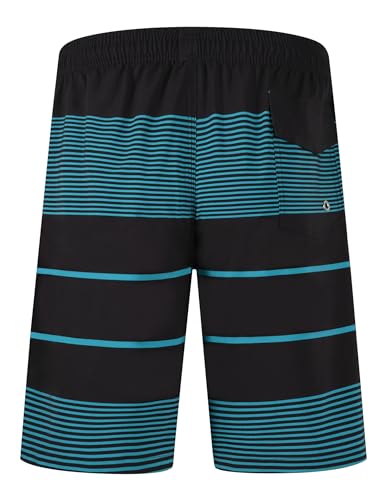 Image of BOJIN Mens Swim Trunks 9 inch Quick Dry Stretch Swim Shorts Mesh Lining Bathing Suits Swimwear Beach Shorts with Pockets