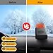150W Car Heater, Car Heater Defroster With 2 in 1 Heating/Cooling, Anti-Fog Plug in Cigarette Lighter for Car Defroster Windshield Fast Defogge