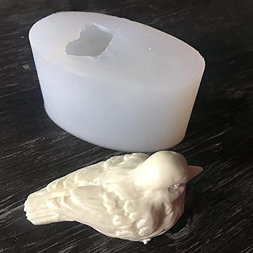 3D Bird Soap Molds,Resin Mold Handmade Soap Mould Candle Mold Diy Craft Art Molds,Cake Decorations #TOP5