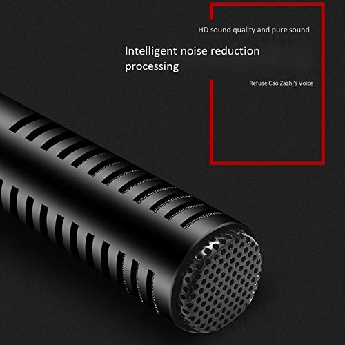 Microphone interview reflex de 5m avec câble jack 3.5mm pour prise de son reflex - 8