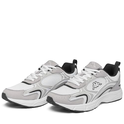 Kappa MYGIDO 3 - Baskets Sneakers Unisexe - en Mesh et Synthétique - Semelle en Caoutchouc avec Semelle Intérieure Viscoélastique - Design de Qualité et...