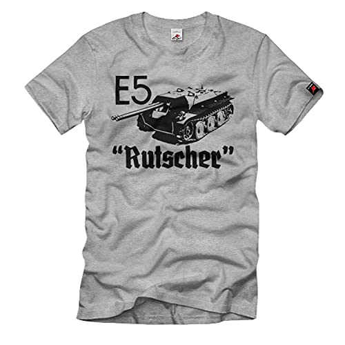 T-shirt chasseur gris Panzerkleinzerstörer 1889 vetement de tir XL