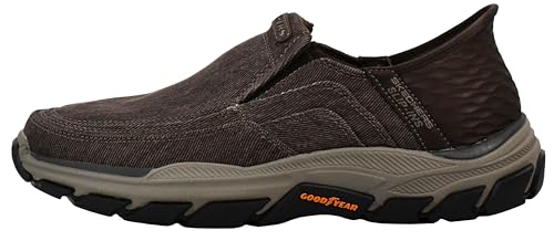Image of Skechers Men's Respected Holmgren Slip-in Loafers