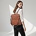 BotaRove Backpack Purse for Women, Vegan Leather Fashion Backpack Purse, Multi-Pocket Shoulder Designer Handbag for Travel, Work