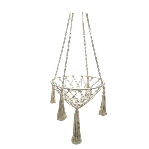 Baoyemes Rede para animais de estimação, corda de algodão tecida à mão para gatos, rede de janela de