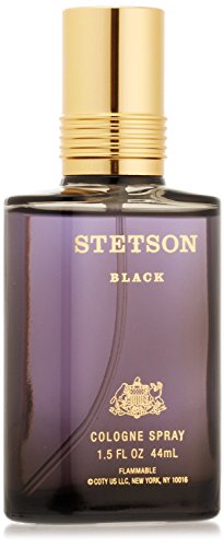 Stetson Black Cologne By Coty For Men. Cologne Spray 44ml   1.5-Ounces (Pack of 2)