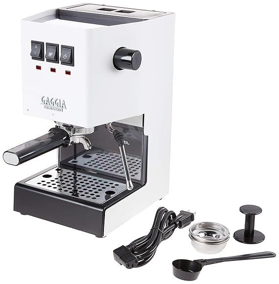 Image of Kaapi Solutions Classic Evo : The Ultimate Espresso Machine for Home Baristas | White