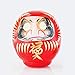 Daruma - Amuleto giapponese, 12 cm, in cartapesta, misura 2