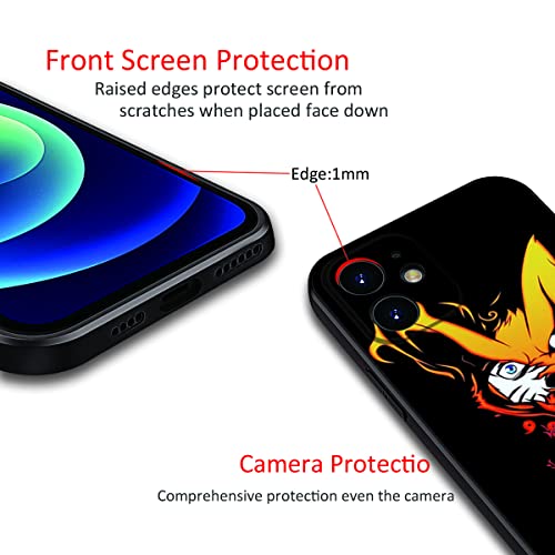 Zwzyzf For Iphone 11 Case Anime Design,Printed With Various Comic Book Pattern Design Soft Silicone With Shockproof Protective Cover (2-Anime-Classic Characters) #TOP1