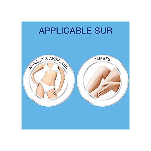 VEET Crema depilatoria sotto la doccia per corpo e gambe - pelle sensibile - 400 ml - 2 pezzi