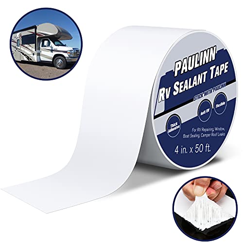 Paulinn Rv Camper Roofing Repair Sealant Tape White thumb #7