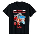 Junge Personalisierte Feuerwehr Designs für Leo