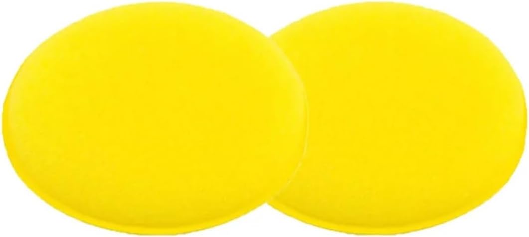 1/2/5Pcs Car Foam Sponge Wax Applicator Cleaning Detailing Pads Car Waxing Polishing Pad 10cm Car Wash Care Cleaning Kit(2pcs)