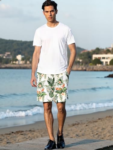 IFFEI Mommy and Me Swimsuits One Piece Family Matching Swimwear Coconut Tree Printed Deep V Neck Bathing Suits3