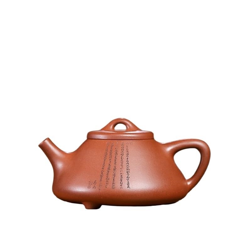 Czajniczek do herbaty 240 ml fioletowa glina czajniczek ręcznie robiony garnek surowa ruda błoto zaparzacz do herbaty czajnik Zisha zestaw do herbaty chiński czajniczek do kawy dzbanek do herbaty do
