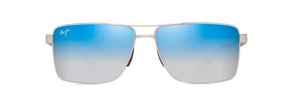 サングラス Maui Jim Maui Jim - PIHA - blue silver piha matte si Piha621S_002Quarter.jpg?v=