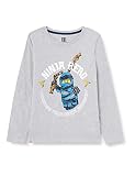  LEGO Ninjago Jungen Longsleeve Langarm T-Shirt M12010728 Camiseta, 921, 98 Unisex Adulto
