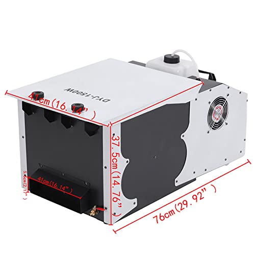 Máquina de Humo Bajo 3000W Efecto Niebla Escénico con Control Remoto para DJ miniatura 5