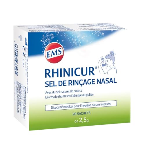 Rhinicur Sel de rinçage nasal 2,5 grammes, 20 pièces
