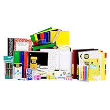 Ultimate High School and College Bundle | 1 Box | School Supply Boxes - Back to School Essentials | Includes Notebooks, Tab Dividers, Pencils, Highlighters, More