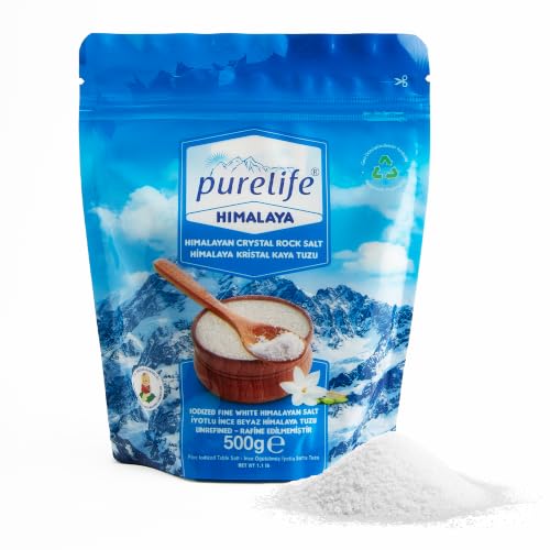 Purelife Himalayan Salt White Iodized Fine