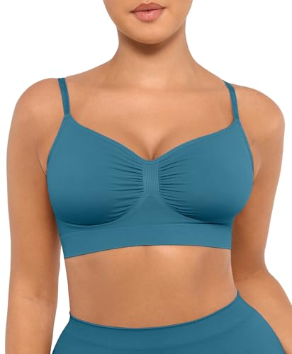 Image of FeelinGirl Bralettes for Women with Support Comfortable Bras No Underwire Seamless Everyday Bras
