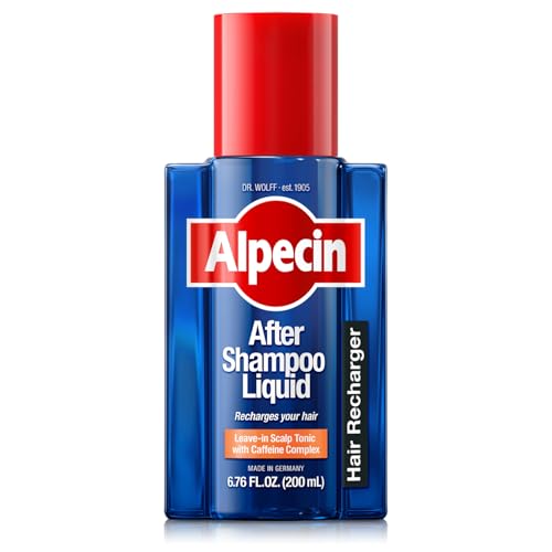 Alpecin After Shampoo Caffeine Liquid 6.76 fl oz I Topical Solution for Mens Thinning Hair I Promotes Natural Hair Growth I Sulfate Free with Concentrated Caffeine
