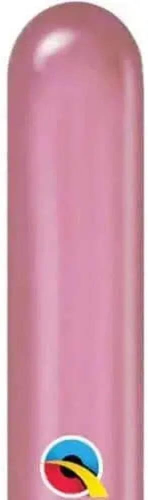 260Q Chrome Mauve 100Ct Qualatex Plain Latex Modelling Balloons