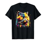 Splash Art Exotic Shorthair Shorthaired Persian T-Shirt