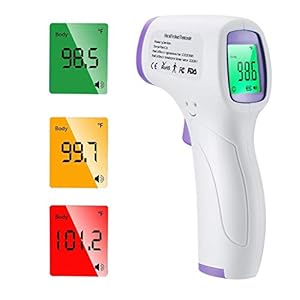 [2020 Nieuw] Voorthermometer, contactloze draagbare infraroodthermometer, nauwkeurige onmiddellijke lezingen, geschikt…