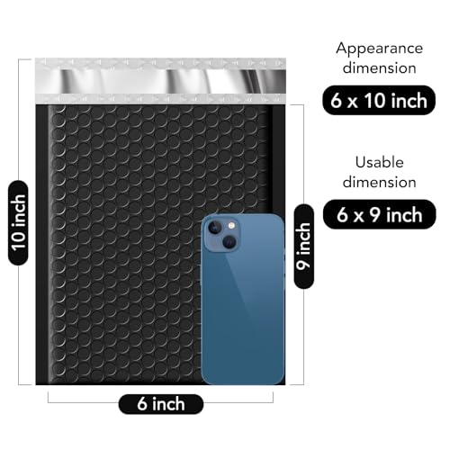 image for Fuxury Bubble Mailers 6x10