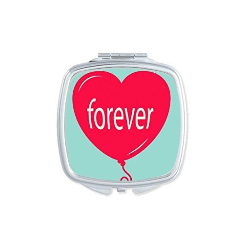 Miroir de poche Saint Valentin idée cadeau romantique ballon coeur
