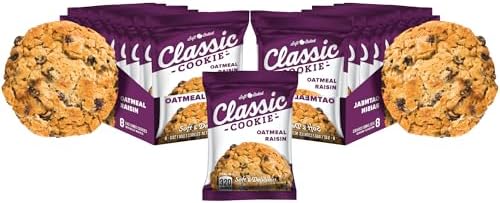 Classic Cookie Soft Baked Oatmeal Raisin Cookies, 2 Boxes, 16 Individually Wrapped Cookies