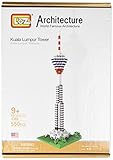 LOZ Building & Construction 9368 Kuala Lumpur Tower Building Blocks (550 Piece)