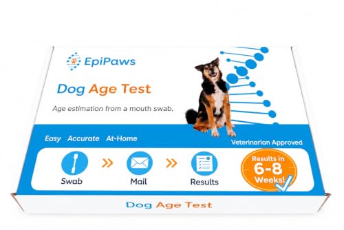 Image of Dog Age Test - Includes Wellness Insights for Your Pet's Life Stage - At Home Epigenetic Biomarker Testing Kit, Great for Rescued Pets