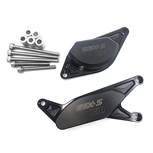 Znyzdm For Suzuki Gsx-S750 2015-2019 Frame Slider Engine Stator Case Saver Crash Pad Proctor Guard Accessories (Color : Black) #TOP29