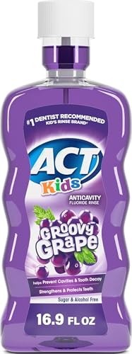 ACT Kids Anticavity Fluoride Rinse Groovy...