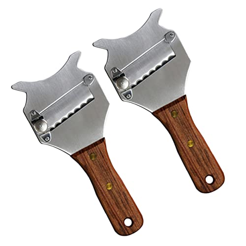 SOLUSTRE 2Pcs Truffle Slicers Cheese Shaver Professional Chocolate Graters for Kitchen Use for Home Chefs Giving and