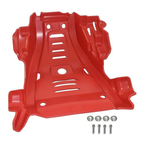 Plaque de protection moteur Honda CRF300L 2021 rouge pour carter et châssis