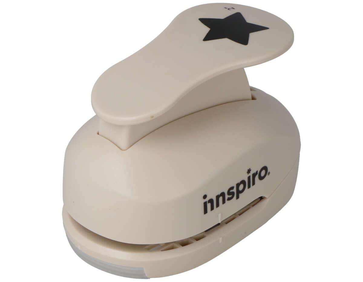 INNSPIRO Eva Foam Punch Star 50 mm Figures Die Cutters for Scrapbooking, DIY Crafts, Card Making