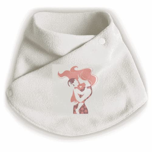 Mother Child Faly Affection Pattern Shawls Scarf Wrap Neck Warmer Multicolored