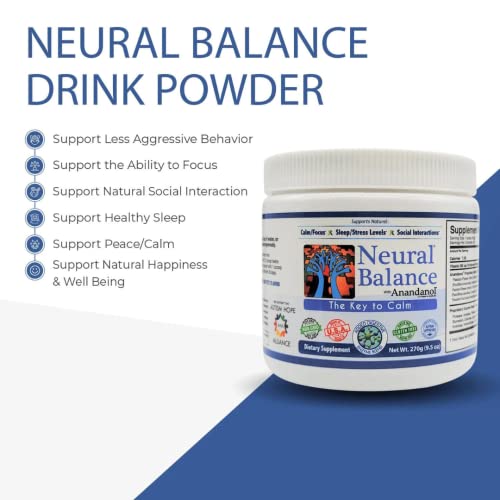 Neural Balance Anandanol With Proprietary Digestive Enzyme Blend Bundle, Powder And Capsules (9.5 Oz, 120 Capsules) #TOP6