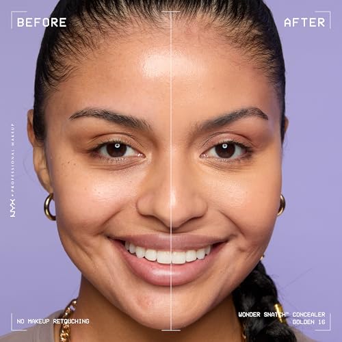 NYX PROFESSIONAL MAKEUP Wonder Snatch Concealer, Brightening, Lifting & Snatching Full Coverage Makeup Concealer with 24HR Wear, Vegan & Cruelty Free - Golden - image 3