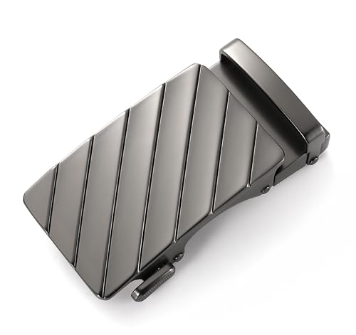 Image of CHAOREN 40mm Ratchet Belt Buckle Only for 1 3 /8 Slide Belt Strap, Automatic Click Buckle Adjustable