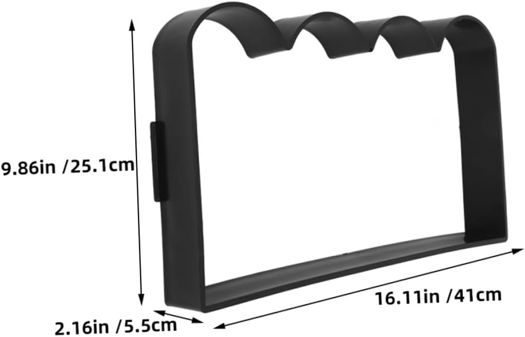 2pcs Concrete Path Maker Molds and Paver Molds for Outdoor Garden Walkway Patio Lawn, Reusable 16.11 X 9.86 X 2.16in DIY Concrete Pavement Stone Forms