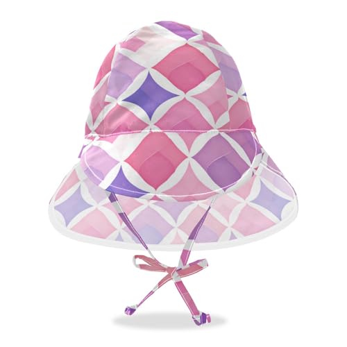 Baby Beach Hat Toddler Boy Beach Caps Girls UPF 50+ Protection Adjustable Traveling Swim Hat