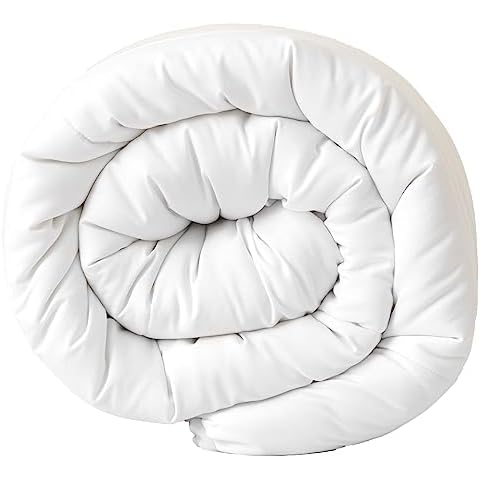 Good Nite 10.5TOG White Single Duvet Set Cover