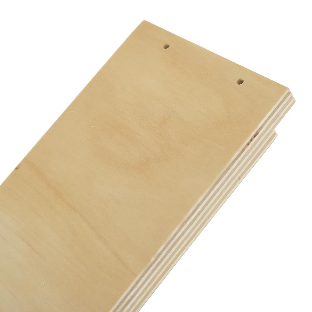 Generisch 3-stöckiger Wandschrank aus Acryl mit Tür, 90 x 30 x 8,5 cm, Glasvitrine für Sammlerstücke, durchsichtiges Hängeregal für Modelle und Autos, MDF mit Holzmaserung